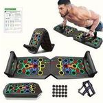 Multifunctional push-up folding fitness board