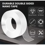 product_image_name-Generic-Nano Double-Sided Tape - Trace-free, Washable, and Removable Double-Sided Adhesive Tape - Super Strong Transparent Tape - 5*300cm-2