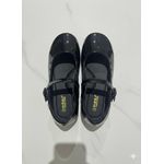 product_image_name-Haki-Fashion Girl Faux Leather Mirror Shoe-Black-2