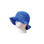product_image_name-Generic-Knitted Handmade Bucket Hat-Blue-3
