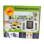 Generic Electronic Pulse Stroke Therapy Massager- black/ white - image 2