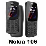 Generic Nokia 106 Dual SIM Mobile Phone - Black