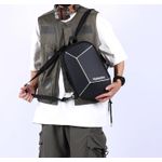 A & Shine Crossbody Sling Bag - Black - image 2