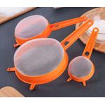 A & Shine 3 in 1 Strainer for Straining Food - Multicolours - image 2