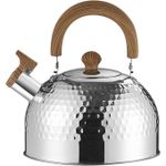 Generic 3L Stainless Steel Gas/Stove Kettle-Silver