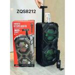 Generic Dual 8-Inch Portable LED Bluetooth Karaoke Microphone Speaker - Black - image 8
