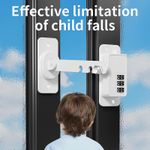 Generic Window Safety Lock, Child Window Safety Lock with Combination,  Adjustable Window Restrictor - image 6
