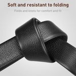 product_image_name-Fashion-Leather Texture Belt Men Business Fashion Automatic Buckle Belt 120cm X 1-4