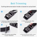 product_image_name-Fashion-Leather Texture Belt Men Business Fashion Automatic Buckle Belt 120cm X 1-7