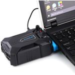 product_image_name-Generic-External laptop cooler, USB powered, adjustable fan speed, portable laptop cooler-1