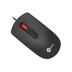 Generic USB Wired Mouse Red Roller Desktop Computer Laptop Mice MS102pro (L4.3 x W2.4 x H1.6)inch - image 4