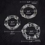 Gm Penis Ring for Men, Delay Ejaculation, Long Lasting Erection Ring, Sex Toys - 3 Pcs - image 7