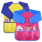 Litoott 2 Pack Waterproof Art Smock, Smock Artist Painting Apron