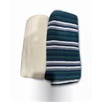 Kente Africa Northern Ghana Kente Traditionally Weaved 4 Yards cream/green