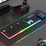 product_image_name-Generic-Mechanical Luminous Gaming Keyboard + Mouse Set , Colorful Glow Wired Keyboard & Mouse Set,Office Game Color Set-6