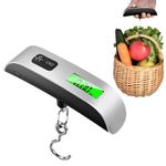 product_image_name-Fashion-110lb/50kg Portable Digital Scale - LCD Display - Electronic Hook Scale - Baggage Hanging Handheld Box - Travel Bag Weight Balance Tool-2