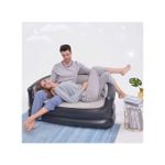 Generic Inflatable double Sofa, Indoor and Outdoor - Beige - image 3
