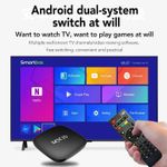 product_image_name-Generic-4K Dual-Band 5G Bluetooth Smart TV Box – 8GB RAM + 128GB ROM Android Media Player,UHD Network Set-Top Box-4