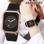 ARHANORY Women's Watch Stylish Quartz Wrist Watches Silicone Strap