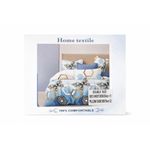 Elegant Bedsheets Double-size 1 Bedsheet 2 pillow cases -Multi