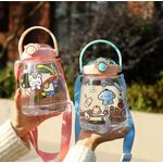 Other Kids Water Bottle with Straw and Strap(1100ml leak proof) - image 2