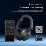 Oraimo BoomPop Pro Wireless Headphones Over-Ear Hybrid Noise Cancellation - Grey - image 6