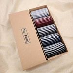 product_image_name-Fashion-5 Pairs Executive Men's Breathable Socks - Multicolor-2