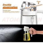 product_image_name-Fashion-470ml Mist 2 in 1 Olive Oil Dispenser Bottle Premium Glass Oil spray Bottle Oil Sprayer for Cooking-4