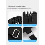 product_image_name-White Label-Drawstring Travel Backpack - Large Capacity Lightweight Sports & Daily Use Bag (W45 x D32 x H16)cm / (W17.7 x D12.6 x H6.3)inch - Grey-3