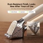oraimo home CrushPress Garlic Press Easy Cleaning Stainless Steel Durable - image 7
