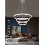 Rt Stylish 3 Step Golden Crystal Hanging Chandelier - 3 Color Changeable - image 3
