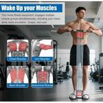Generic 3 in 1 Spring Chest Muscle Trainer - Black - image 2
