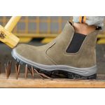 product_image_name-Generic-Work Shoes Steel Toe Cap Men Safety Shoes-size 45-1
