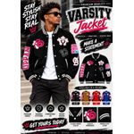 AD Classic Leather Jacket Blazer For Men - Multicolour