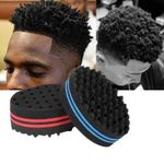 product_image_name-Generic-Double Sides Magic Twist Hair Brush Sponge Brush for Natural Afro Coil Wave Dread Sponge Brushes Hair Braiding-1