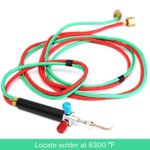 product_image_name-Generic-Gas Torch Oxygen Welding Soldering Gun Acetylene For Platinum Metal Red & Green-3