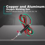 product_image_name-Generic-Gas Torch Oxygen Welding Soldering Gun Acetylene For Platinum Metal Red & Green-6