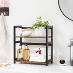Lazava 2-Tier Spice Rack - Bamboo Storage Shelf for Kitchen - image 3