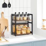 Lazava 2-Tier Spice Rack - Bamboo Storage Shelf for Kitchen - image 5