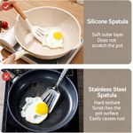 Generic ASCENT 4 Pcs Silicone Cooking Utensil Set, Heat-Resistant Non-Stick Kitchen Tools - image 5