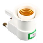 product_image_name-Generic-E27 Socket Type Light Holder Base Lamp Holder Converter with Switch, UK Plug-4