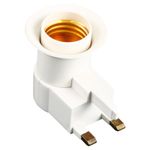 product_image_name-Generic-E27 Socket Type Light Holder Base Lamp Holder Converter with Switch, UK Plug-7