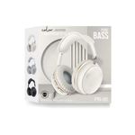 product_image_name-White Label-Wireless Bluetooth 5.3 Over-Ear Headphones - 40H Playtime, Deep Bass Stereo, LED Indicator, Comfortable Foldable Headset - Beige-3