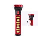 product_image_name-AD-2 in 1 Solar Rechargeable Flashlight Lamp - multicolour-1