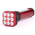 product_image_name-AD-2 in 1 Solar Rechargeable Flashlight Lamp - multicolour-2