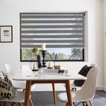 Generic Window Roller Blinds Modern Style, Perfect Light Control- Grey - image 2