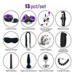 Generic Sex Game 13 Pieces Leather Bondage Restraint Set - image 3