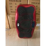 Generic Full Body Vibration Platform Machine with Resistance Bands & Bluetooth – Red & Black - image 2