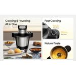 product_image_name-Synix-6L Automatic Swallow Maker Fufu pounding blender 1200W - Silver/ Black-3