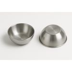 Generic 1pc. Stainless Steel Round Bowls (Sandblasted, Borderless) - image 2